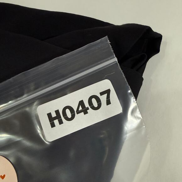 COS Womens Wide Leg Wool Blend Trouser Pants Cropped Pleated US14 Black - Picture 10 of 10